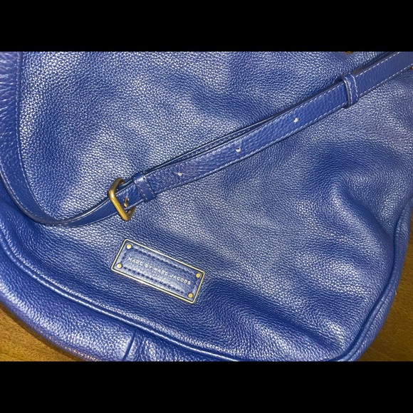 ❤️SOLD❤️ Marc by Marc jacobs Blue pebbled leather hobo style handbag Crossbody - Picture 12 of 12